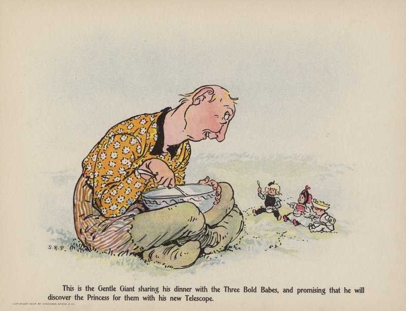 Illustration for Further Doings of the Three Bold Babes by Sophia Rosamond Praeger