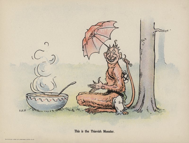 Illustration for Further Doings of the Three Bold Babes by Sophia Rosamond Praeger