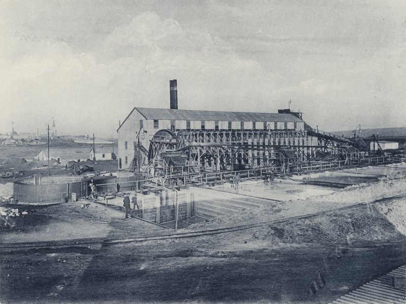 City and Suburban Gold Mining Company, New Battery and Cyanide Works by South African Photographer