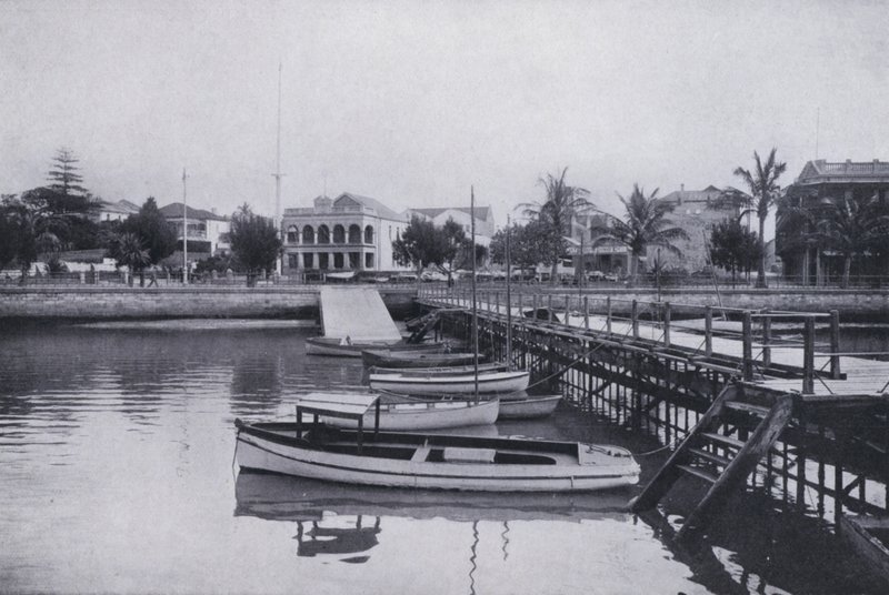 Esplanade, from Yatch Club Jetty, Durban by South African Photographer