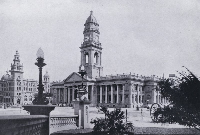 Post Office and Natal Bank, Durban by South African Photographer