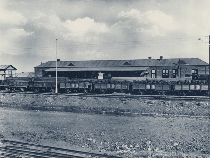 Railway Station, Elandsfontein by South African Photographer