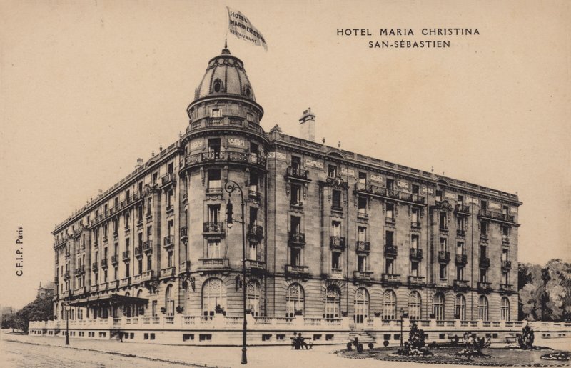 Hotel Maria Christina, San-Sebastien by Spanish Photographer