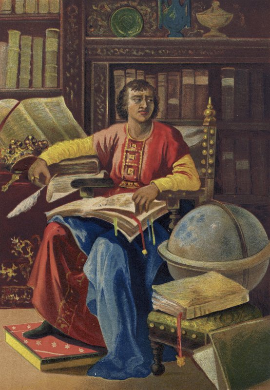 Alfonso X, King of Castile, Leon and Galicia by Spanish School