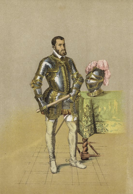Charles V, Holy Roman Emperor by Spanish School