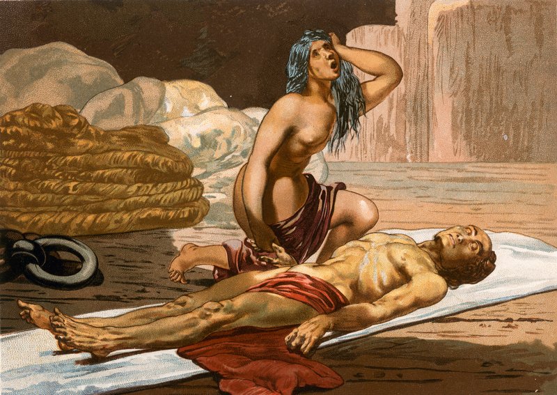 Death of Chief Caonabo in Hispaniola by Spanish School