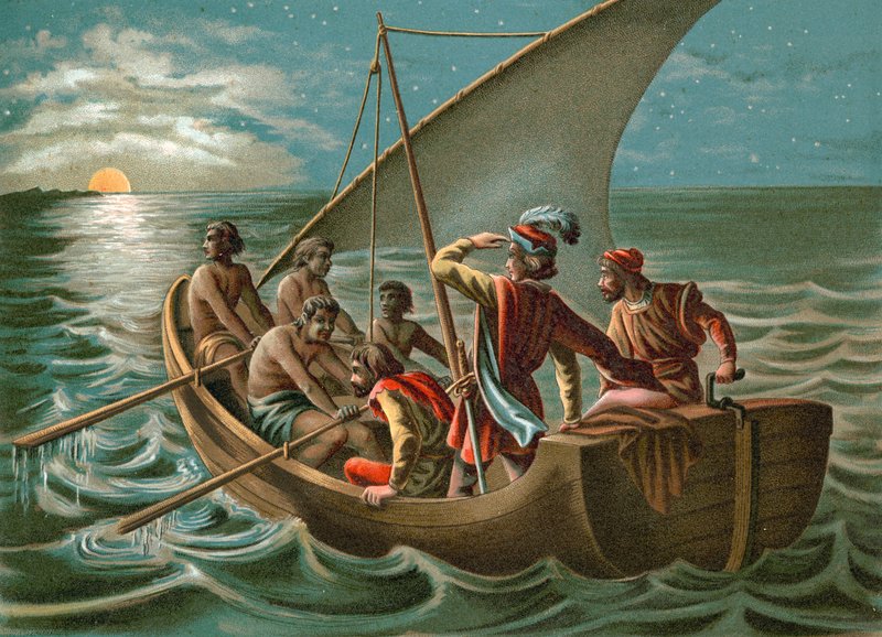 Diego Mendez Discovers Haiti by Spanish School