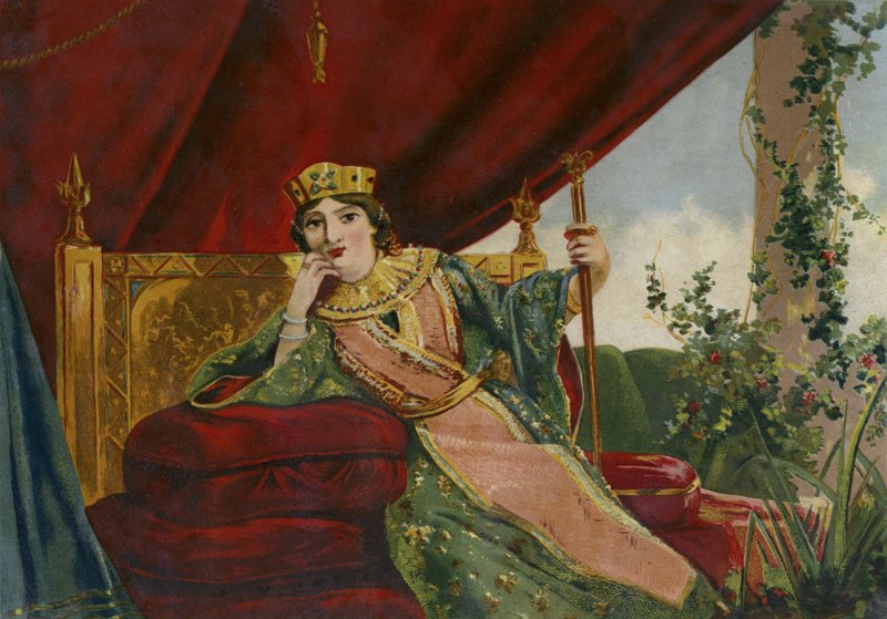 Empress Theodora, Wife of the Byzantine Emperor Justinian I by Spanish School