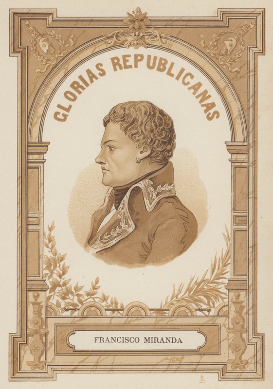 Francisco de Miranda, Venezuelan military leader and revolutionary by Spanish School