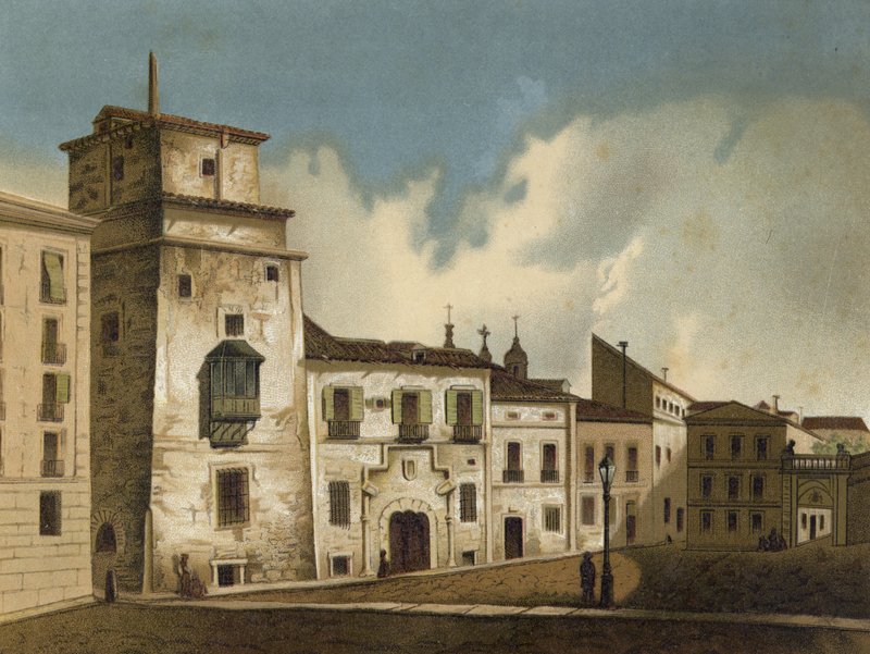 House where Francis I of France was imprisoned, Madrid, 1525-1526 by Spanish School