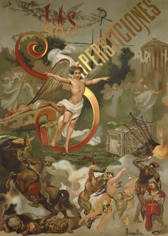 Illustration for Las Supersticiones De La Humanidad by Jose Coroleu by Spanish School