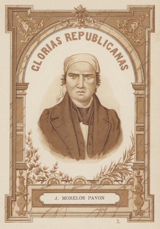 Jose Maria Morelos, Mexican revolutionary and politician by Spanish School