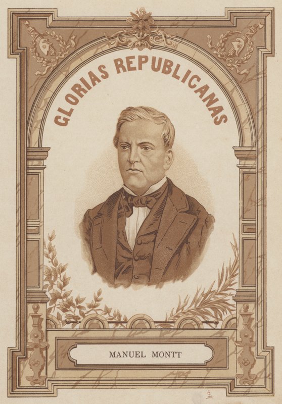 Manuel Montt, Chilean statesman and scholar by Spanish School