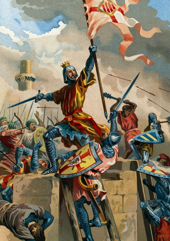 Ramon Berenguer IV, Count of Barcelona, Capturing Tortosa from the Muslims in 1148 by Spanish School