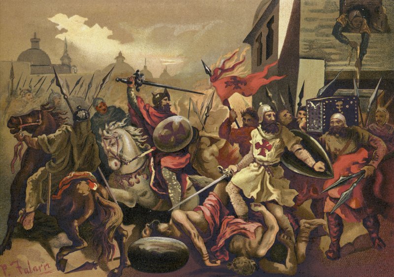 The Crusades by Spanish School