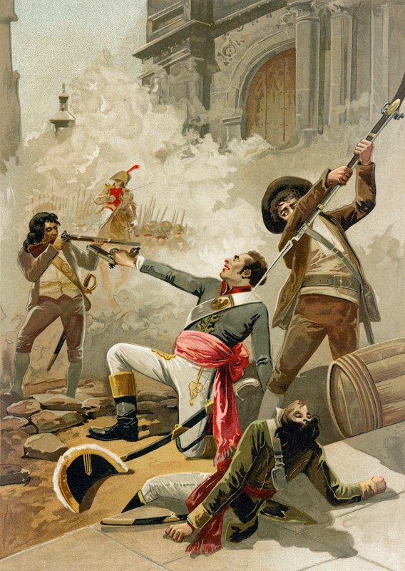 The Massacres of September by Spanish School