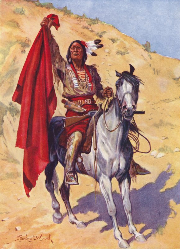 The Blanket Indian by Stanley L. (after) Wood