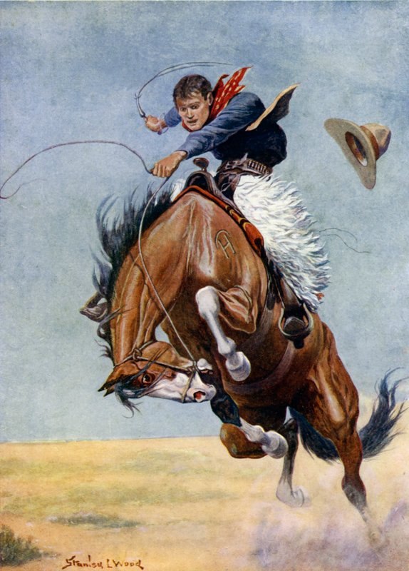 The Buck-Jumper by Stanley L. (after) Wood