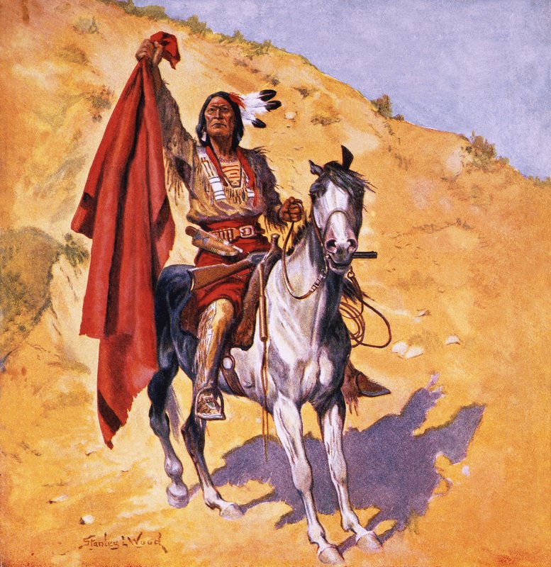 The blanket Indian by Stanley L. Wood