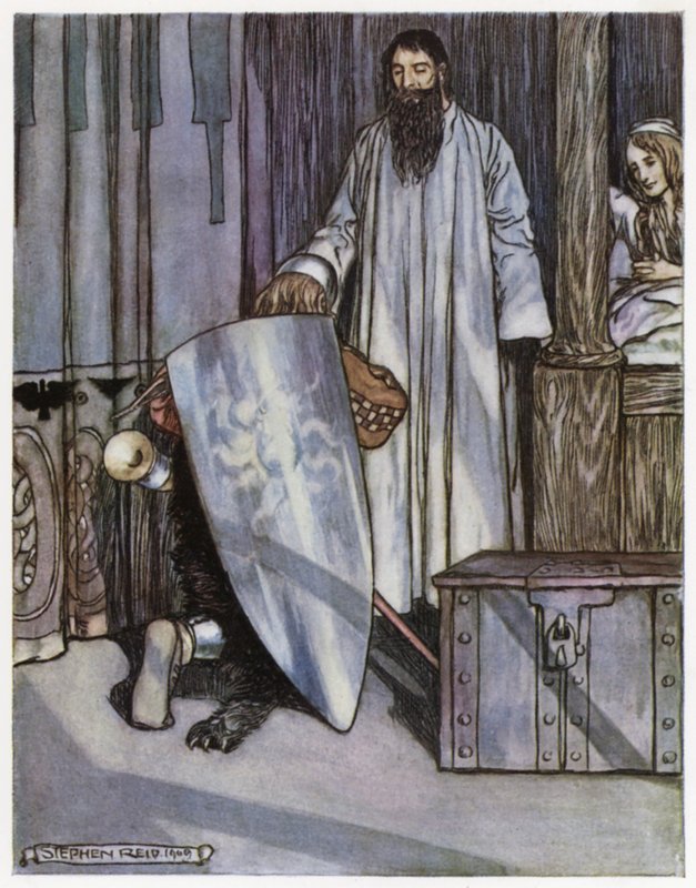 Illustration for Siegfried the Dragon-Slayer by Stephen Reid