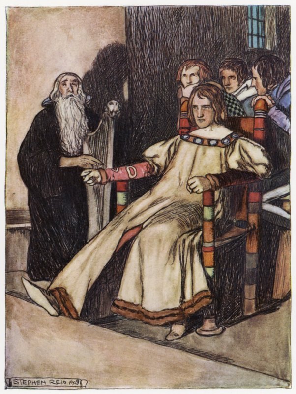 Illustration for Siegfried the Dragon-Slayer by Stephen Reid