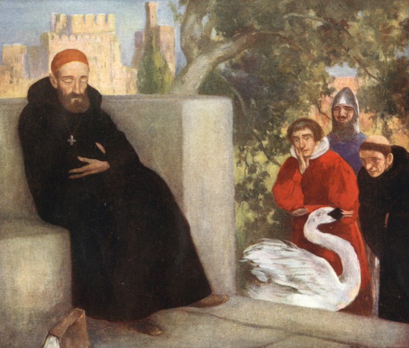 Saint Hugh of Lincoln and the Swan by Stephen Reid