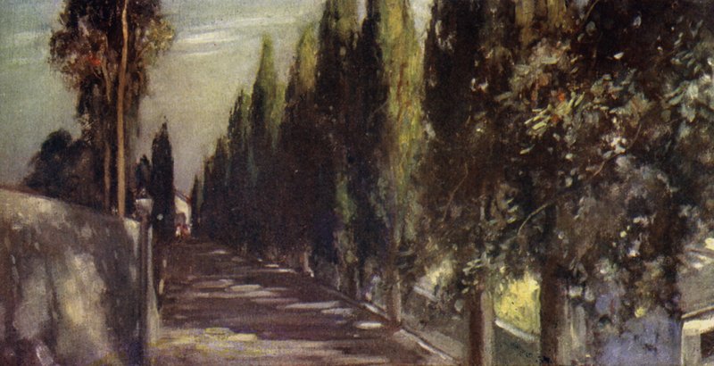 The Avenue of the Encounter, San Miniato by Stephen Reid