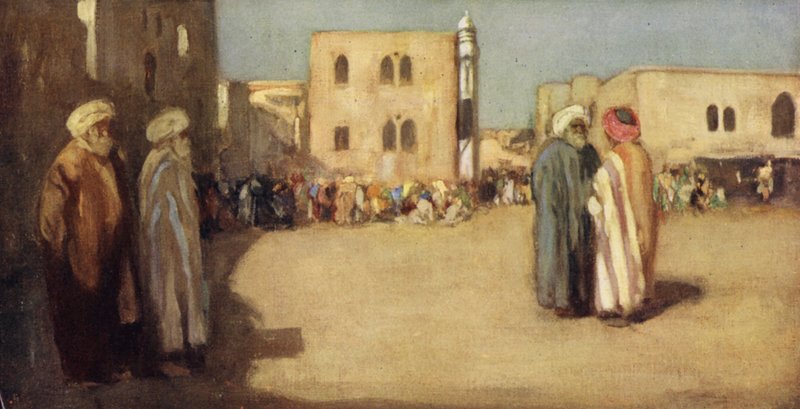 The Market Place, Bethlehem by Stephen Reid