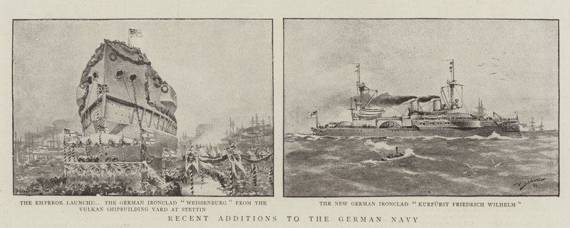 Recent Additions to the German Navy by Stoewer Willy