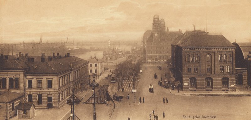 Malmo: View from the Harbour by Swedish Photographer