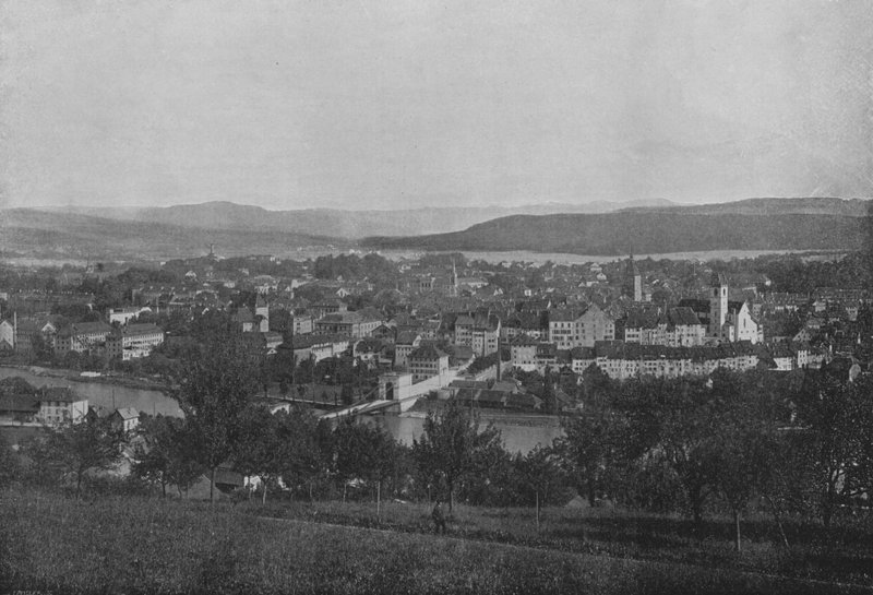 Aarau, General View by Swiss Photographer