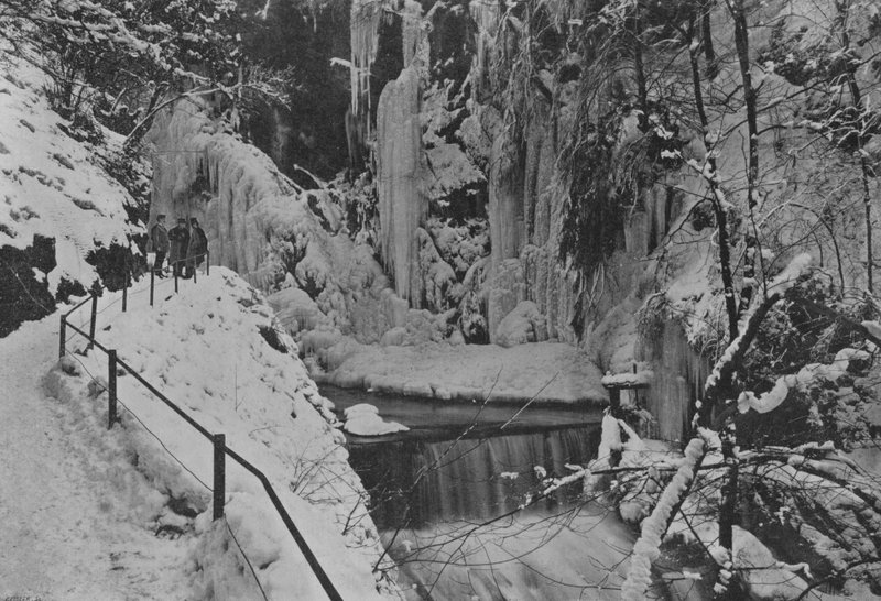 Gorges of Taubenloch, near Bienne by Swiss Photographer