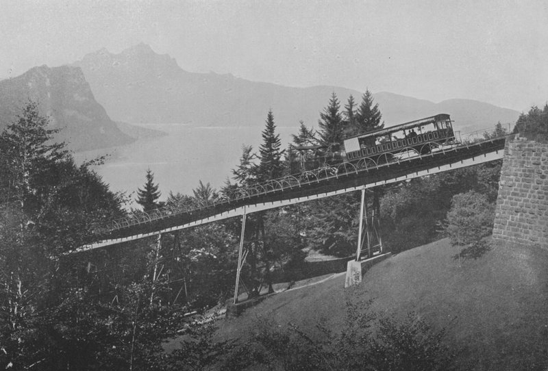 Rigi Line, Schnurtobel Bridge by Swiss Photographer