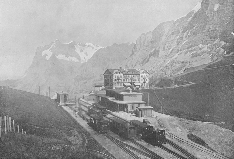 Petite Scheidegg and the Wetterhorn by Swiss Photographer