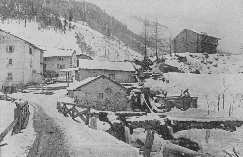 Village of Praz de Fort, Route of St-Bernard by Swiss Photographer