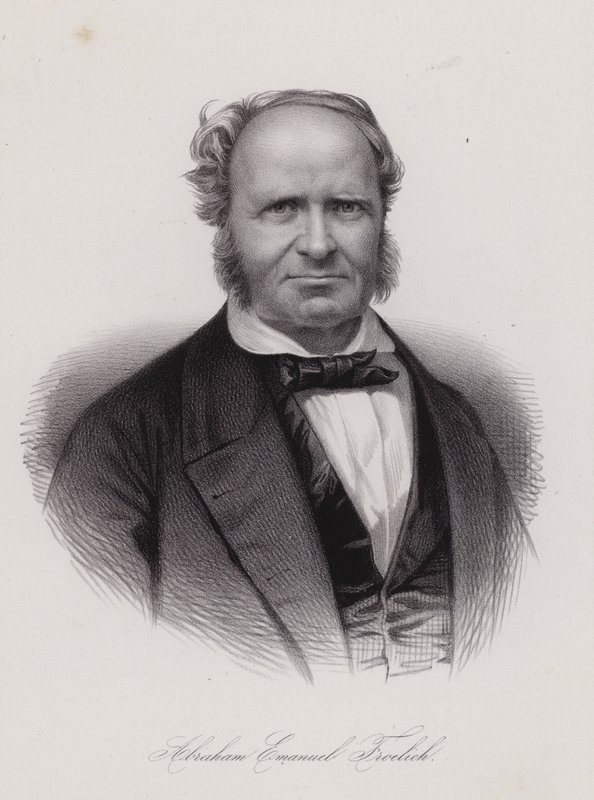 Abraham Emanuel Frohlich, Swiss poet by Swiss School