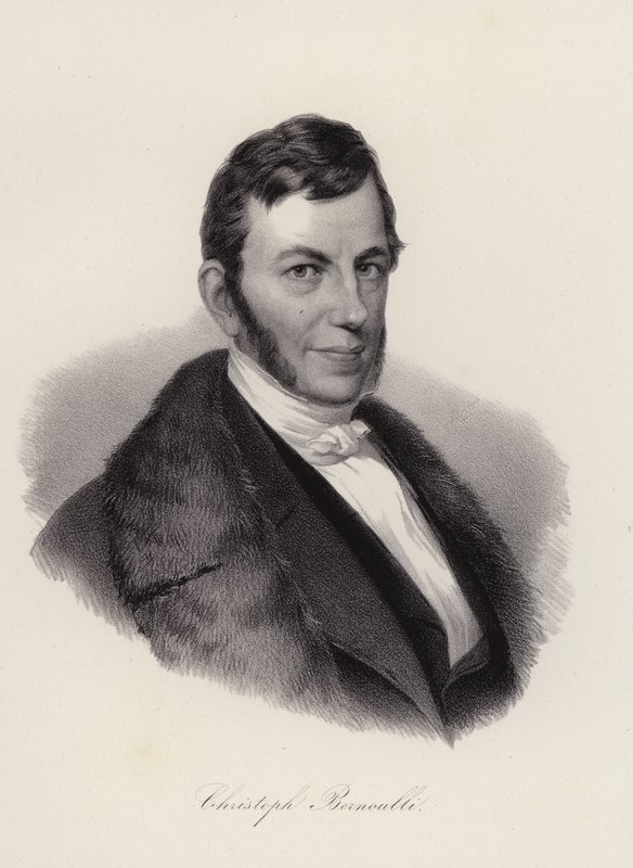 Christoph Bernoulli, Swiss naturalist and economist by Swiss School