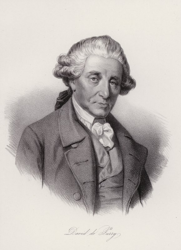 David de Pury, Swiss-born Portuguese businessman and benefactor by Swiss School