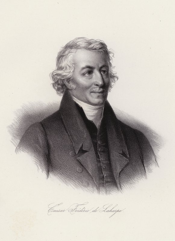 Frederic-Cesar de La Harpe, Swiss political leader and personal teacher to Alexander I of Russia by Swiss School