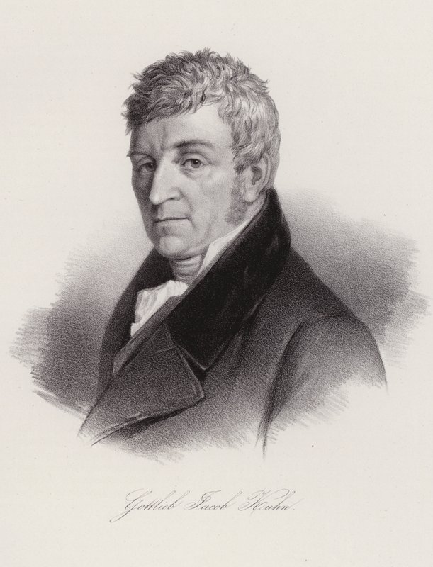 Gottlieb Jakob Kuhn, Swiss folklorist and poet by Swiss School