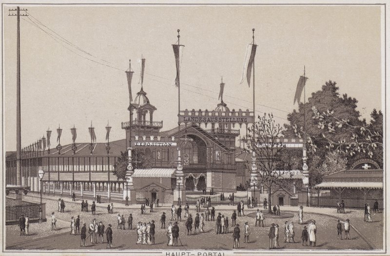 Main Portal, Swiss National Exhibition, Zurich by Swiss School