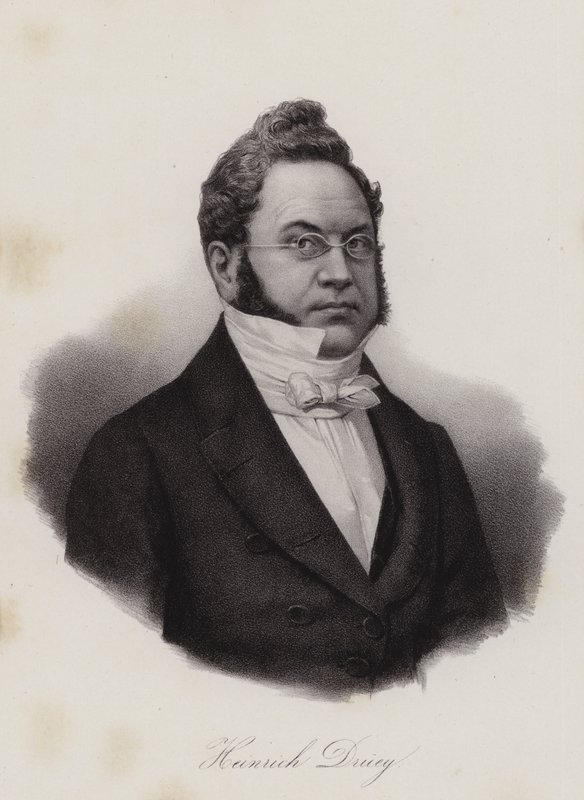 Heinrich Druey, Swiss lawyer, philosopher and politician by Swiss School