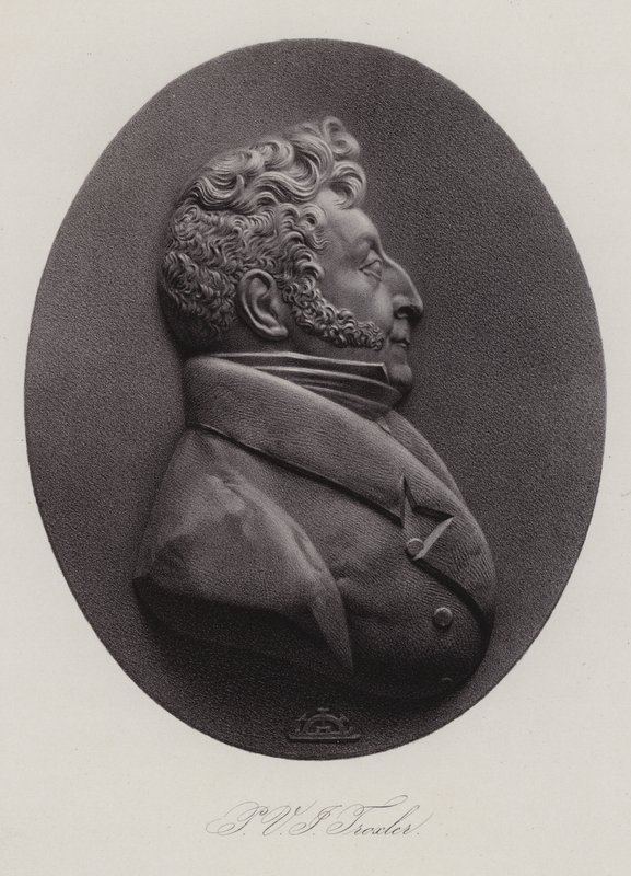 Ignaz Paul Vital Troxler, Swiss physician, politician and philosopher by Swiss School