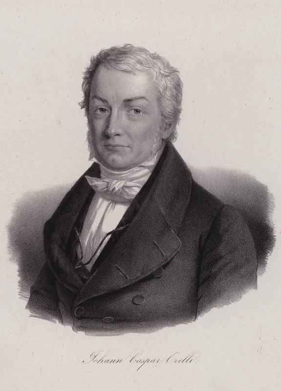 Johann Caspar von Orelli, Swiss classical scholar by Swiss School