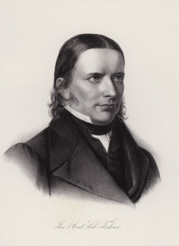 Josef Anton Sebastian Federer, Swiss theologian, teacher and politician by Swiss School