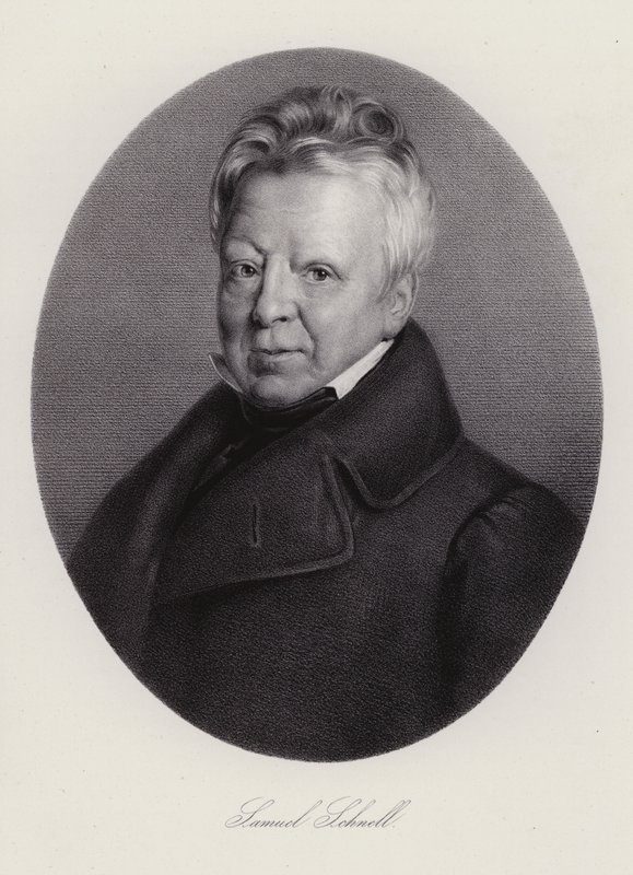 Samuel Ludwig Schnell, Swiss lawyer by Swiss School