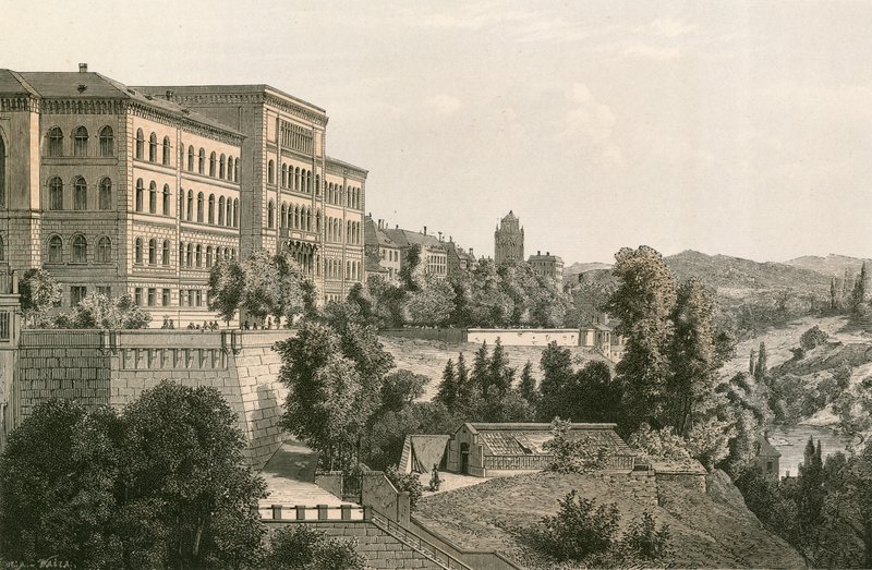 The Federal Council-Hall, Bern by Swiss School
