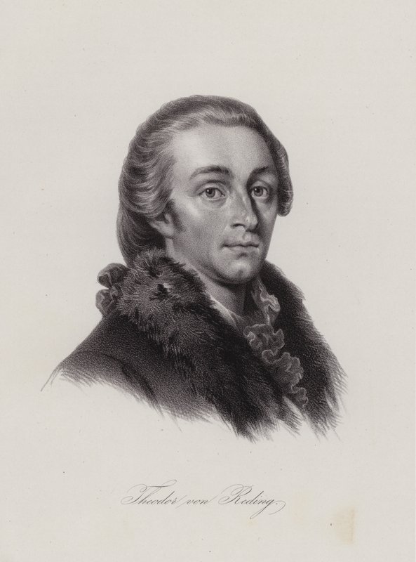 Theodor von Reding, Swiss-born Spanish general by Swiss School