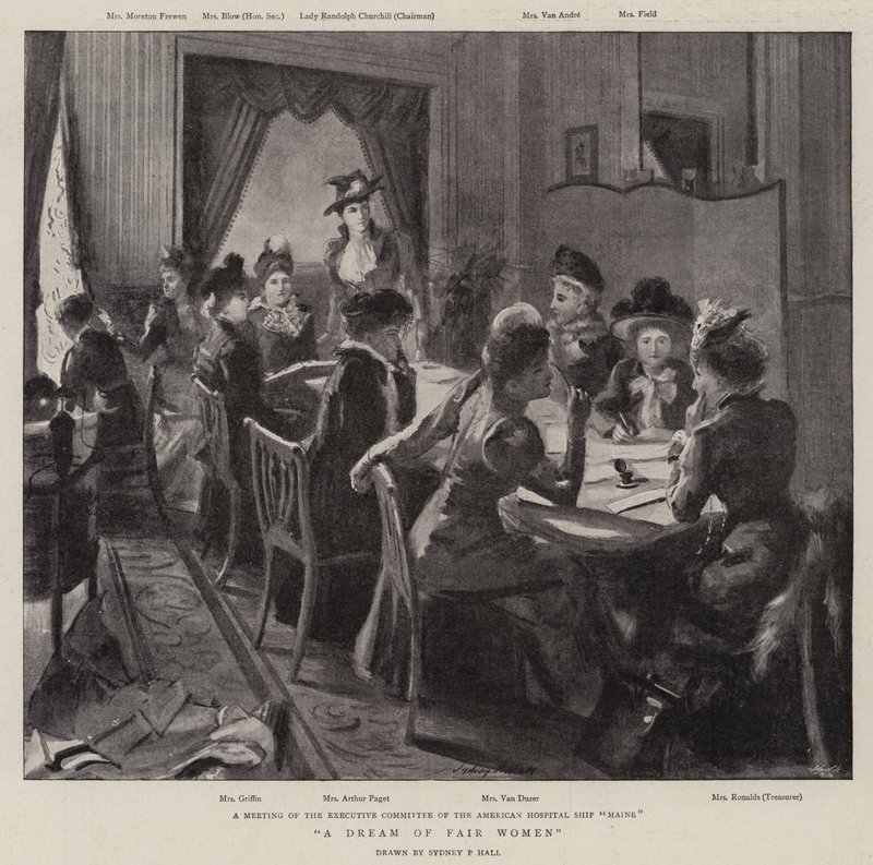 A Dream of Fair Women by Sydney Prior Hall
