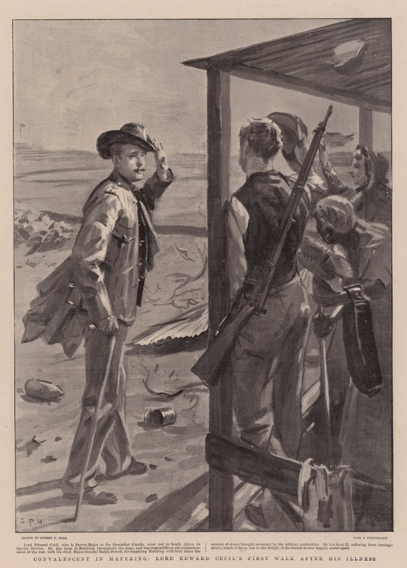 Convalescent in Mafeking, Lord Edward Cecil